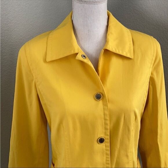 Carlisle Yellow Trench Jacket  - Picture 2 of 12
